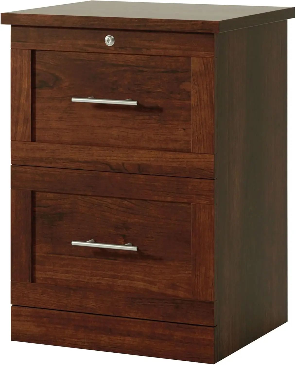 ® 17"D Vertical 2-Drawer File Cabinet, Mulled Cherry