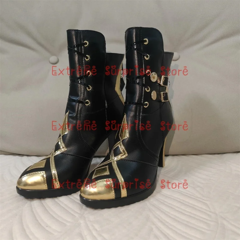 

2025 yiyi 36-43 Size IN STOCK genshin impact Arlecchino High Heels Cosplay Shoes Prop
