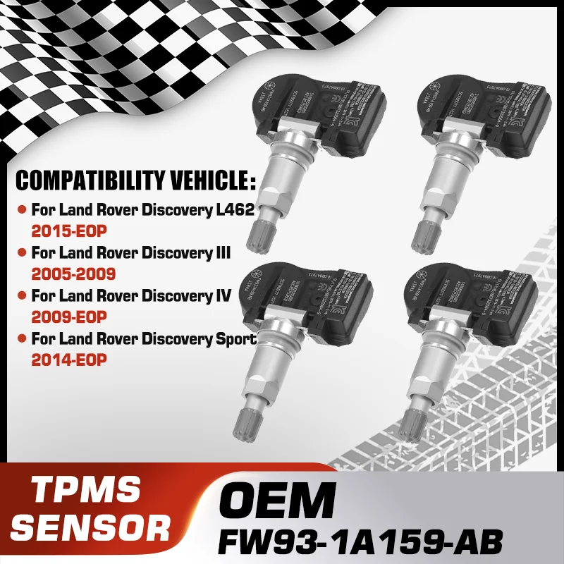 

TPMS Sensor For Land Rover Discovery L462 Land Rover Discovery III Land Rover Discovery IV L319 Land Rover Discovery Sport L550