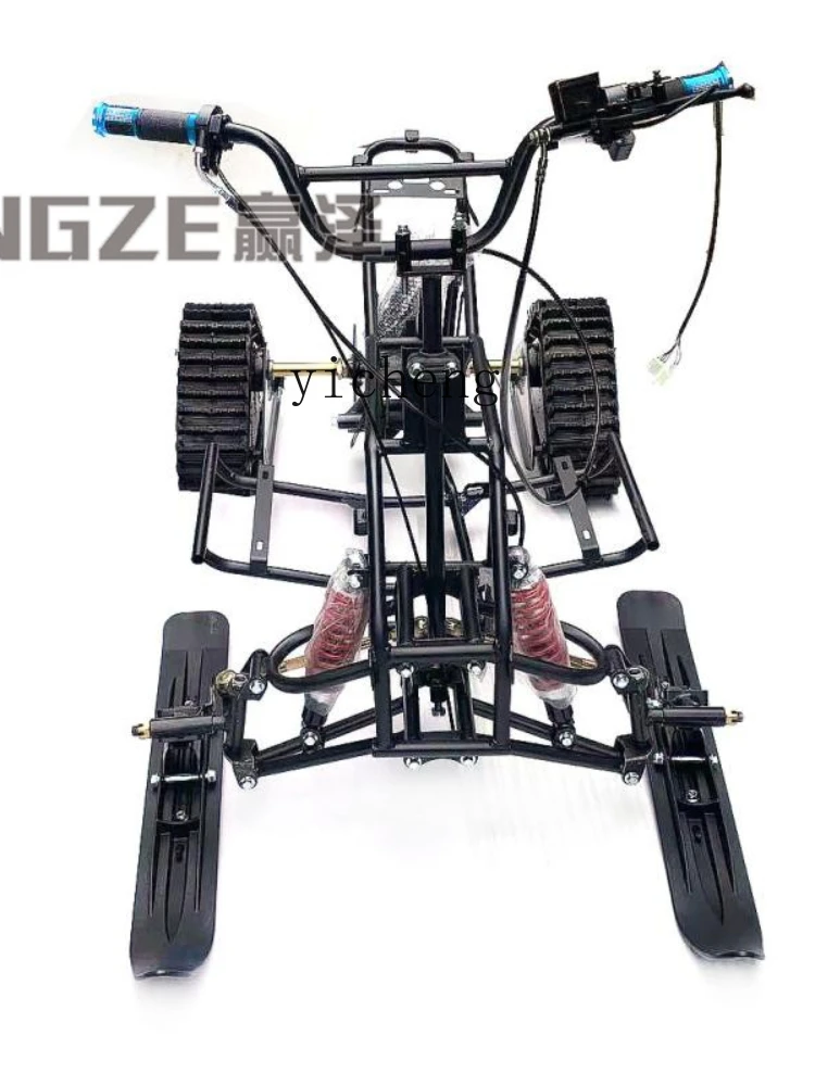 Zc Snowmobile Atv Accessories Full Set of Frame Front Suspension Rear Axle Rear Axle Track Wheel Sled Board