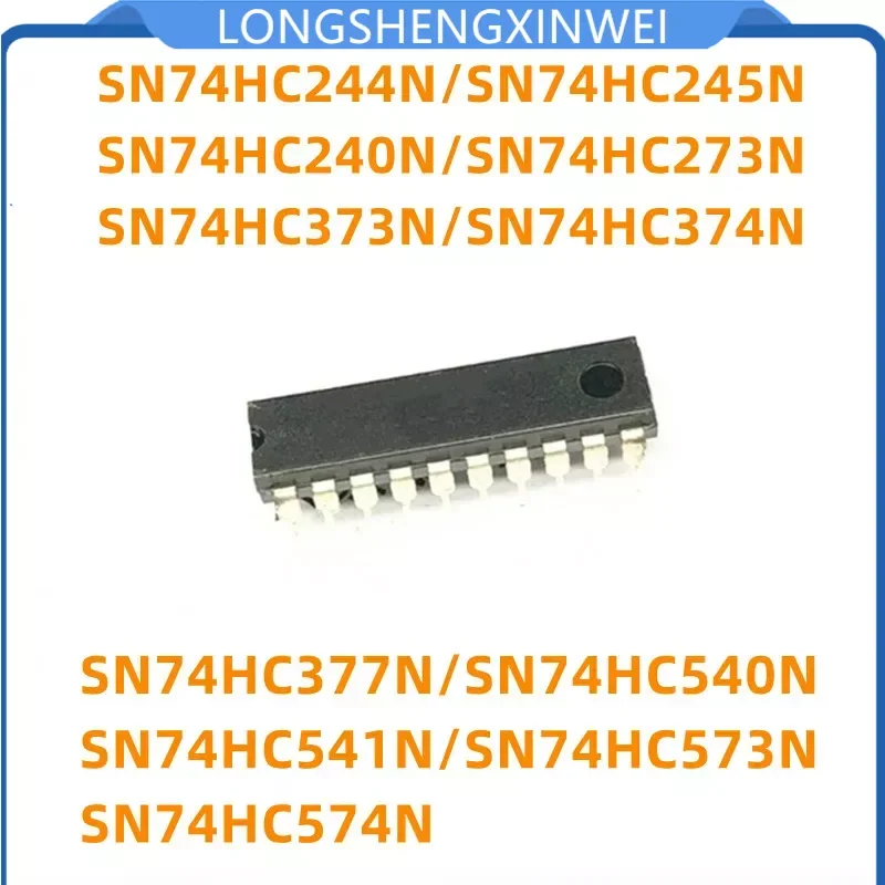 1PCS Inline SN74HC244N 245N SN74HC240 273 373 374 377 540 541 573 574N Logic Chip Buffer/line Driver DIP-20