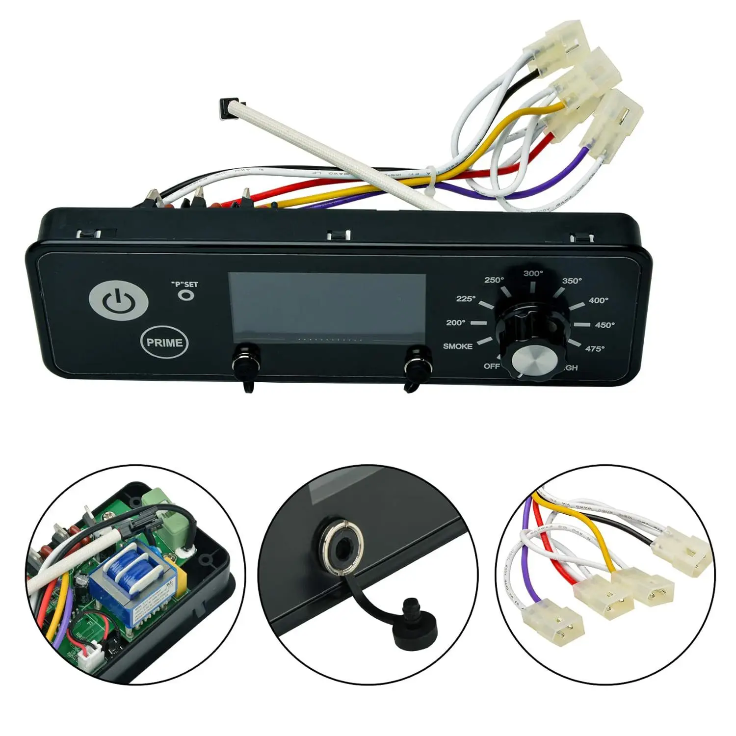 Controlador de Parrilla de Pellets de Madera Compatible con Pit Boss 850 Navigator 550, Placa de Control de Temperatura PID, Piezas de Repuesto