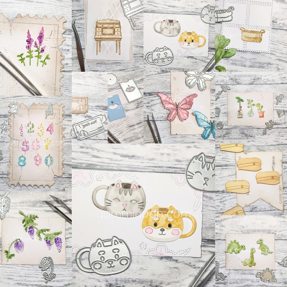 Dinosaur and Numbers 2026 New Metal Cutting Dies For DIY Scrapbooking Crafts Maker Photo Album Template Handmade Decoration
