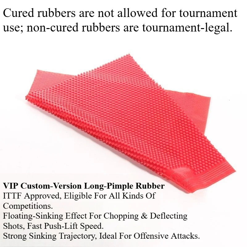YINHE Table Tennis Rubber Lei Leilei VIP Special Invisible/Anti Master Cured/Uncured Long Pips OX Medium Pips Ping Pong Rubber