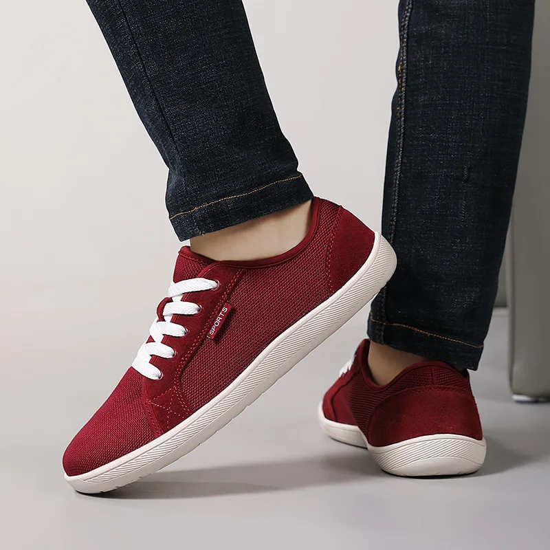 BKQUALITY-Tênis De Corrida Ao Ar Livre Unisex, Sapatos Descalços, Zero Drop, Tênis Casual, Minimalista, Largo