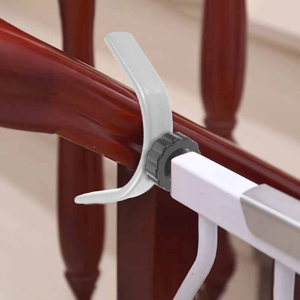 

Комплект из 4-х креплений для ворот безопасности для детей, U-образные, с резиновым покрытием, сверхпрочные, для монтажа на лестницах