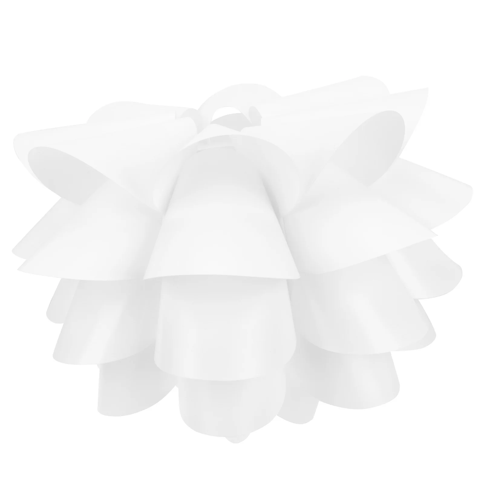 

Lotus Lamp Shade Pp Plastic Ceiling Light Cover Decorative Nordic Style Chandelier Replacement Durable Home Decor Accessory