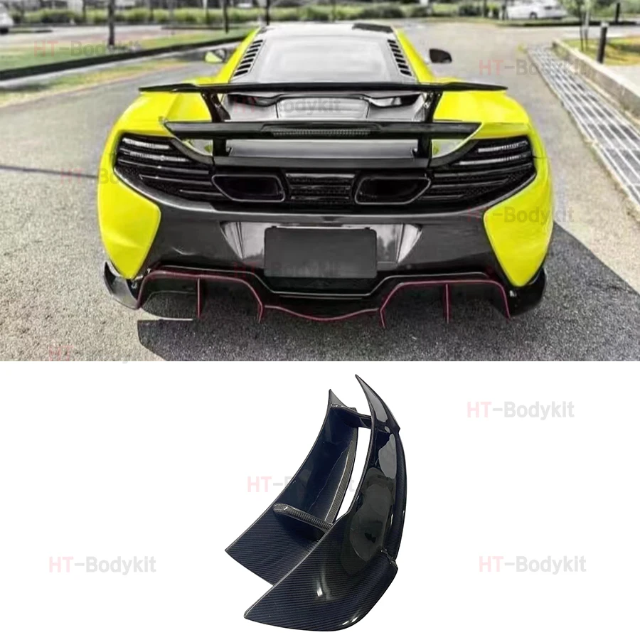 

For Mclaren 650s MP4-12C Auto Racing Carbon Fiber Rear GT Wing Spoiler Car Styling Tail Trunk Body Kit