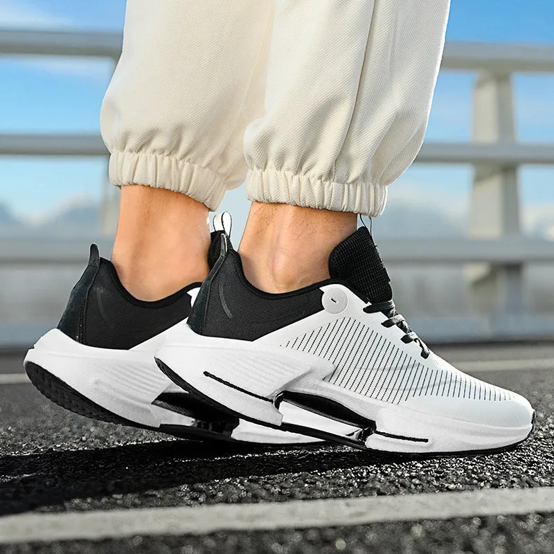 2025 Four Seasons Breathable Mens Running Shoes Mens Sneakers Comfortable Mens Casual Shoes Anti-slip Mens Shoes