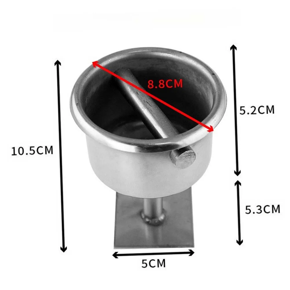 Metal Swim Lane Anchors for Installing and Maintaining Consistent Lane Spacing in Training and Competition Swimming Pools