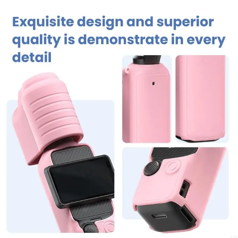 포켓 3 카메라 스태빌라이저 케이스 K1KF 용 충격 방지 실리콘 케이스 렌즈 보호자