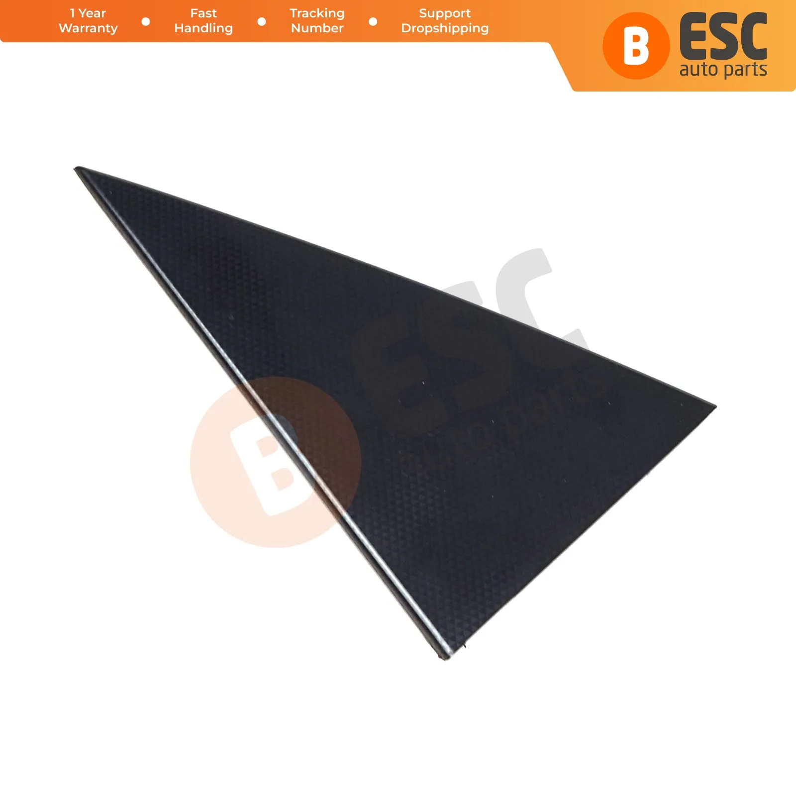 

ESP1112-1 Rear Left Door Window Outer Corner Frame Triangle Molding 90524879 for Vauxhall Opel Vectra B 1995-2002