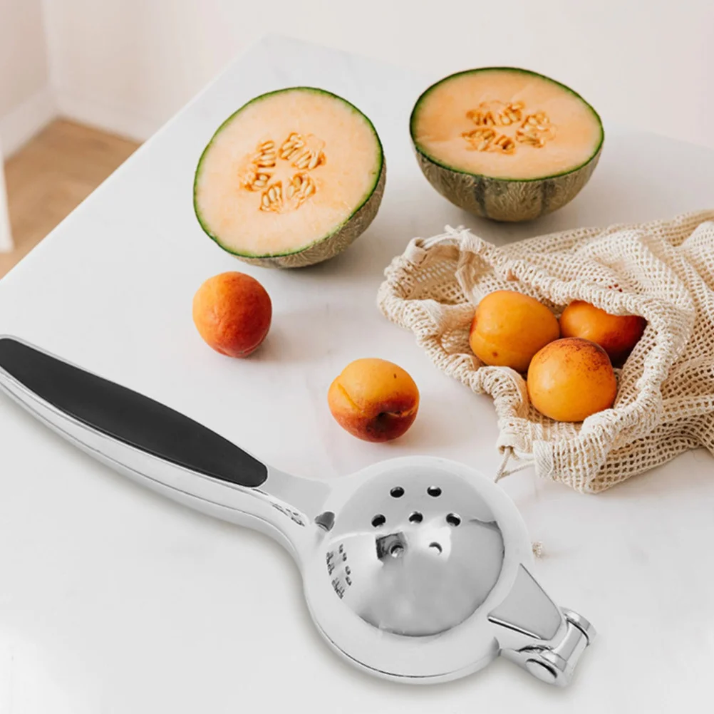 

1Pcs Antislip Lemon Squeezer Zinc Alloy Manual Juicer Kitchen Gadget Fresh Nutritious Juice Home Bakery Milk Tea Shop Portable