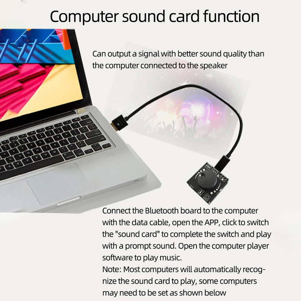 

Плата цифрового усилителя звука 2x50 Вт, двухканальная, Hi-Fi, Bluetooth-совместимая