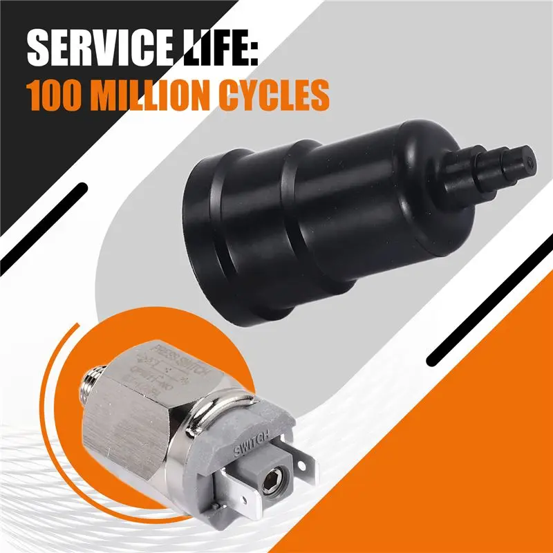 【RECOMENDAR】1/8 Inch Male QPM11-NO Saklar Tekanan Tipe Diafragma yang Dapat Disesuaikan Normal Terbuka