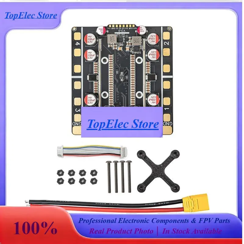 ToPESsA42T-For 17Inch 18Inch RC FPV Drone Compatible 12S 100A 4-In-1 ESC Electronic Speed Controller