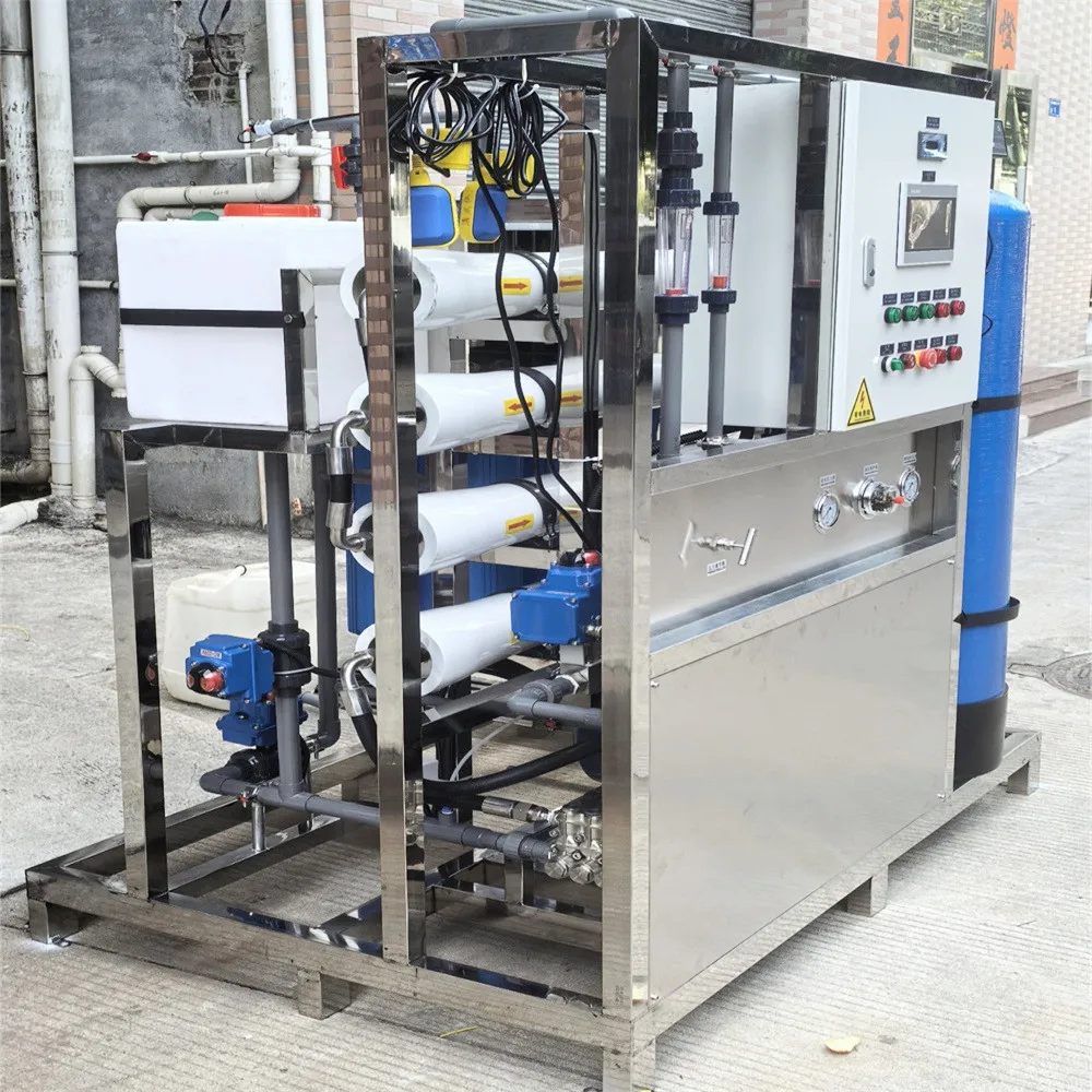 RO Water Plants Machines Seawater Desalination Filter Reverse Osmosis Industrial Seawater Treatment Equipment
