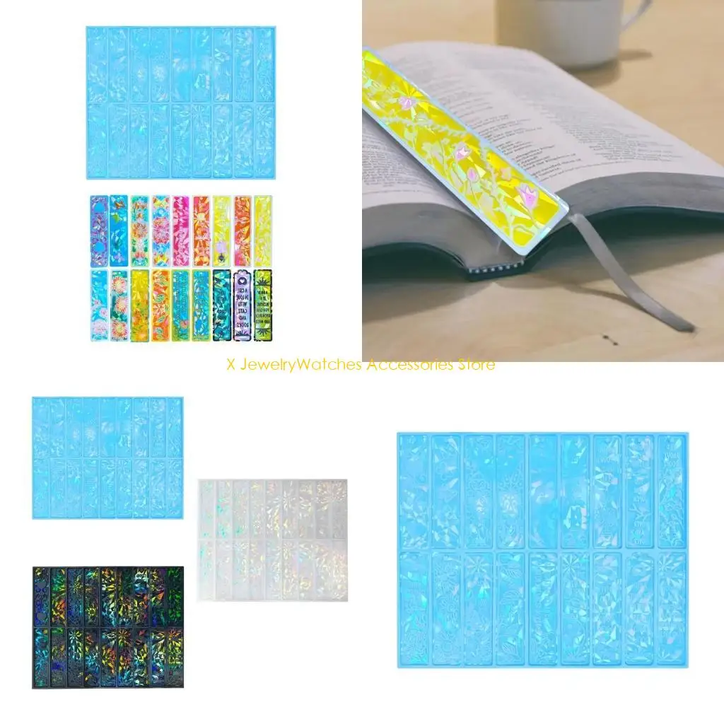 

31KD Bookmarks Mold Resin Jewelry DIY Craft Mold for Epoxy Resin Jewelry DIY
