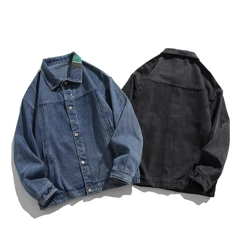 Wholesale of New Trendy Brand Autumn High-quality Trendy Brand Denim Shirt Jackets, Cool and Casual Versatile