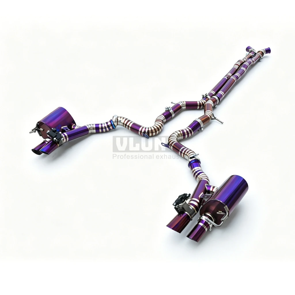 

Titanium Alloy Valve Exhaust for Porsche Panamera 4.0T Turbo Turbo S 971 2016-2023 Lightweight High Performance
