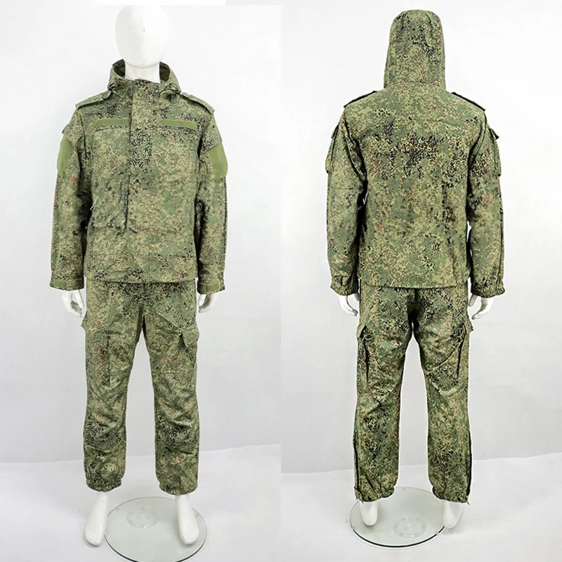 Camouflage Tactical Russian Vkbo LV5 EMR Digital Combat Suit Set Tactical Submachine Suit Outdoor Concealed Hunting Equipment