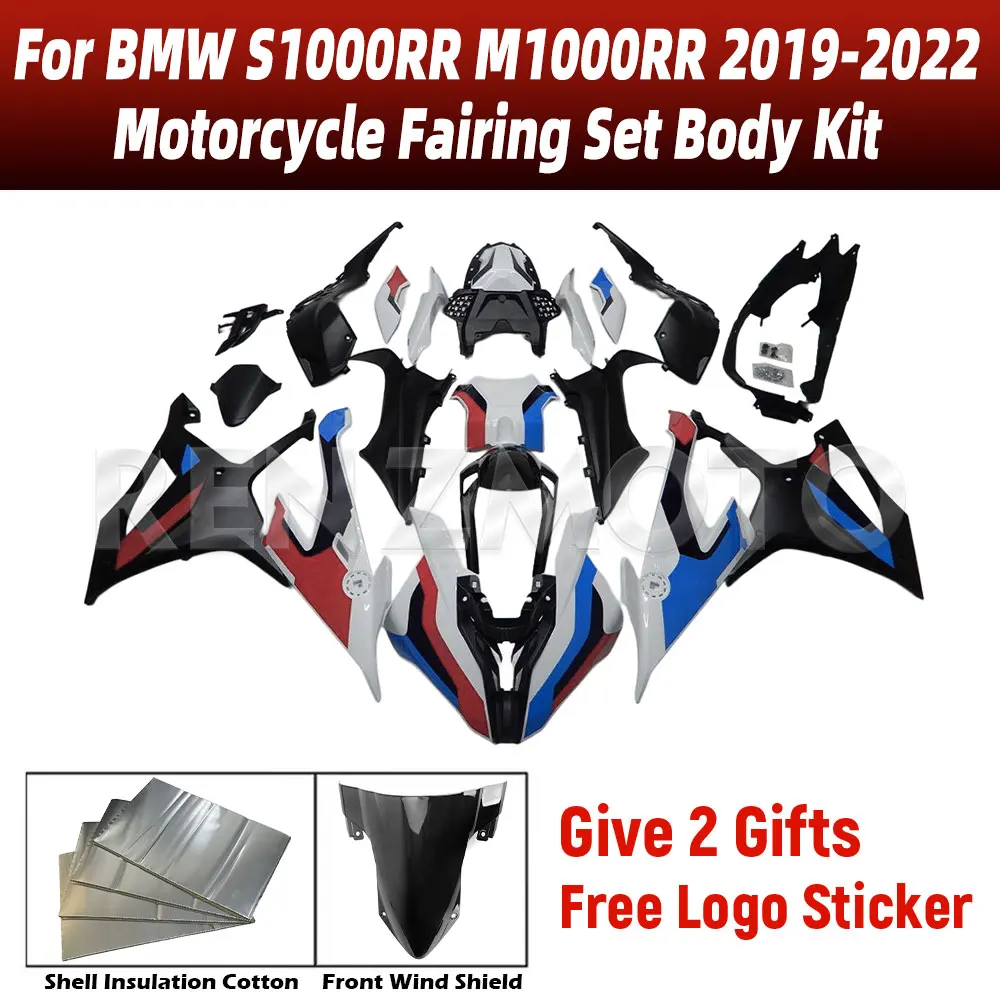 

S1000 M1000 RR Moto Fairing For BMW S1000RR M1000RR 2019-2022 Set Body Kit Decoration Plastic Guard Plate Accessories Shell 107