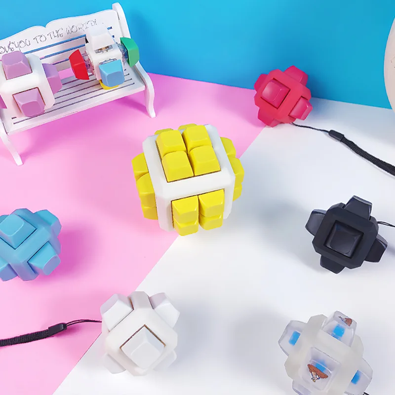 Creative Simulated 6-sided Keyboard Toys Pinch Music Novelty Gadgets Finger Boredom Decompression Venting Artifacts Toys