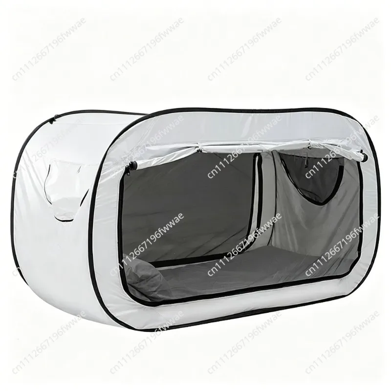 Camping folding tent free of installation integrated student dormitory blackout curtain  mosquito net