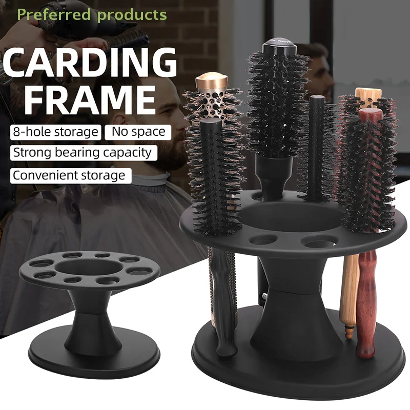 Holder Storage Box Barber Hairdressing Scissors Combs Tools Barbertop Salon Display Stand Salon Hairdresser Tools Organizer Rack