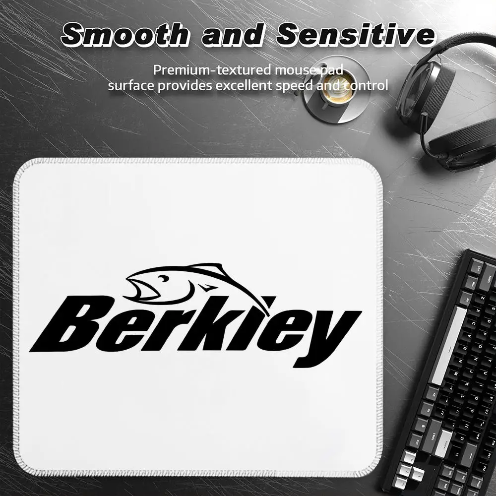 

logo B-Berkleys Mouse Pad SKY Small Desk Pad Mouse Boy Gift for Play games Keyboard Wireless Desktop Computer Coasters