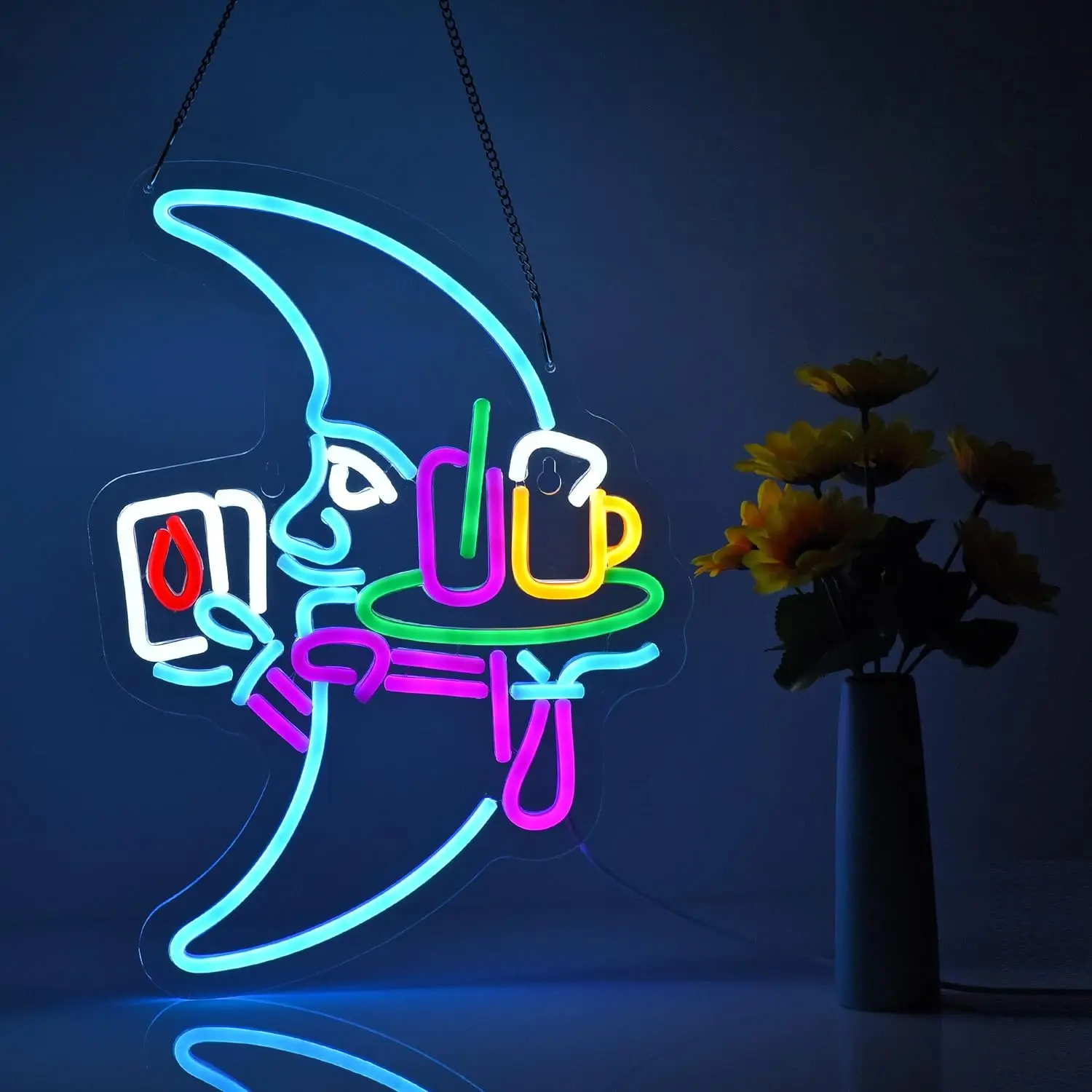 

The Comfortab Neon Light Sign Boys Gifts LED Neon Sign Dimmable for Gameroom Bedroom Bar Restaurant Party Gift Wall Decor