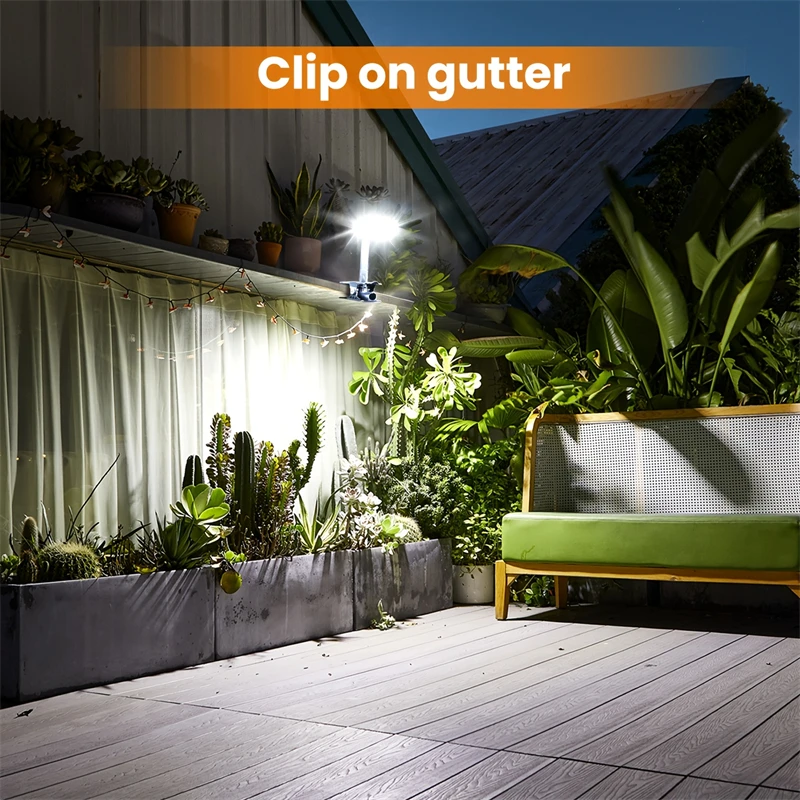 92 المصابيح 600LM أضواء السياج الشمسية محس حركة في الهواء الطلق مقاوم للماء 6000K الإضاءة الأمنية لسلسلة ربط سياج سطح السفينة مزراب التخييم