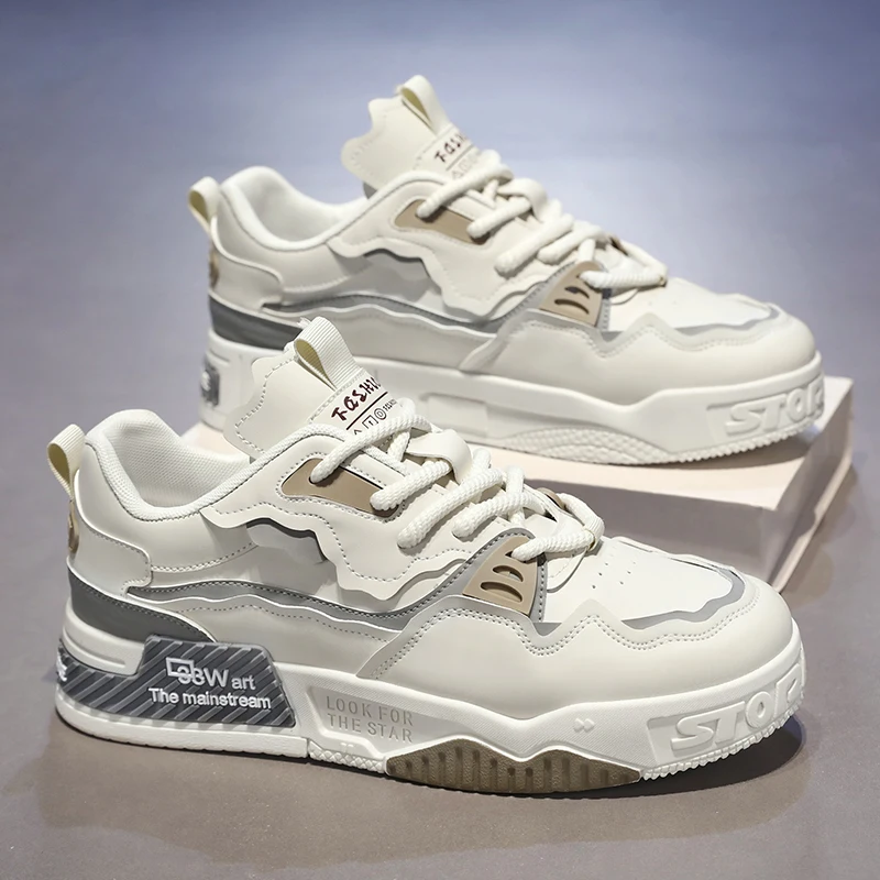 

2025 New Men's Board Shoes,sneakers,skate shoes,Casual Shoes Daily Wear Outdoor Travel non-slip Cushioned Lightweight Non-Slip
