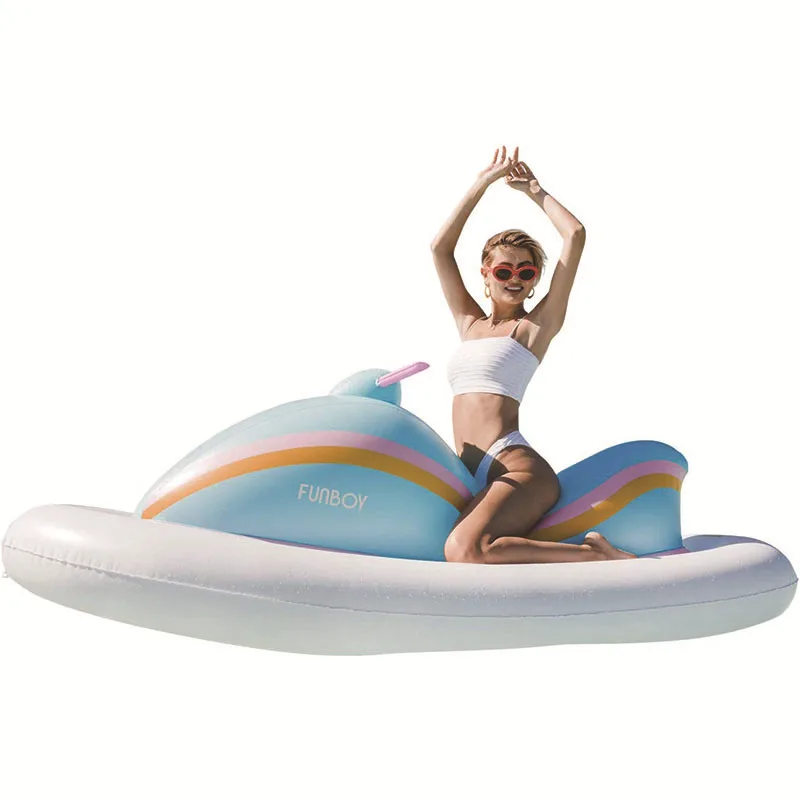 

Water towed inflatable floating row, inflatable motorboat mount floating row, inflatable speedboat floating row