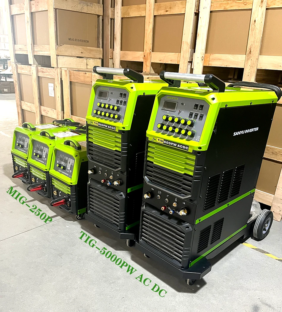 

TLF SANYU High Performance AC/DC TIG-400P Inverter Welding Machine Pulse Welder for Aluminum