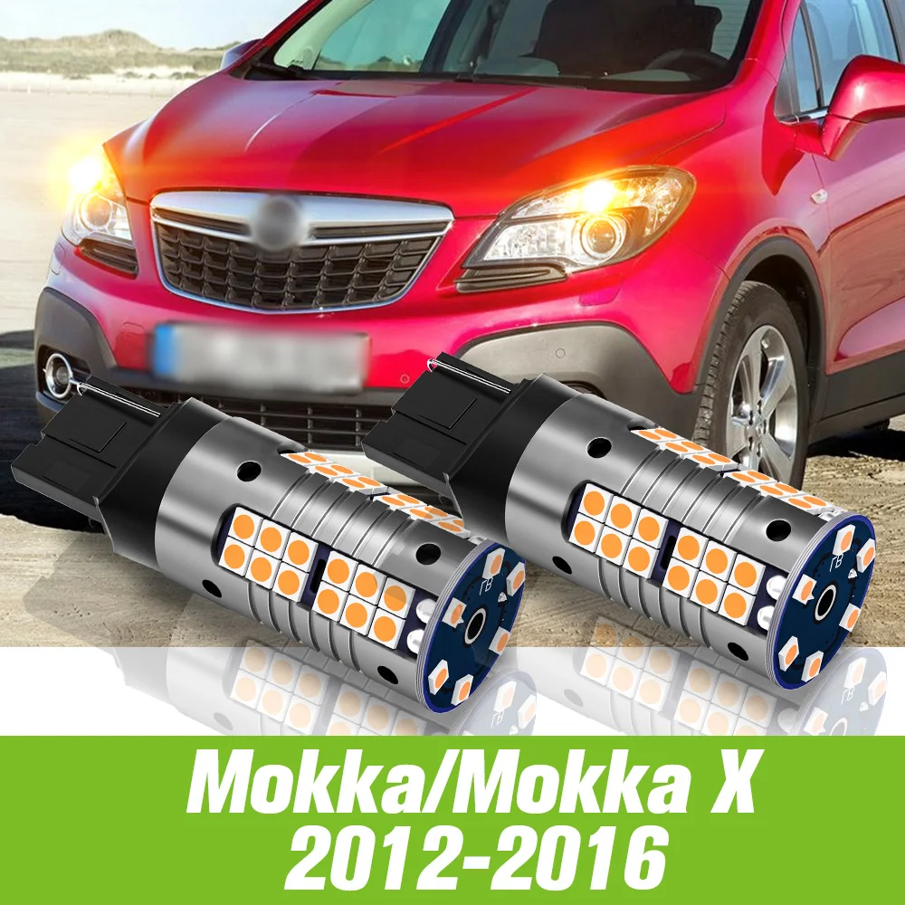 

2pcs For Opel Mokka X 2012-2016 LED Turn Signal Light Turning Lamp 2013 2014 2015 Accessories