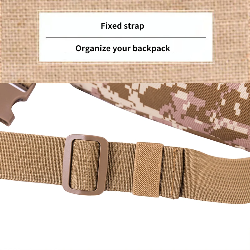 5PCS Fastening Straps Elastic Nylon Elastic Straps, Backpack Organizer, Waistband Organizer, Cable Ties, Hook And Loop