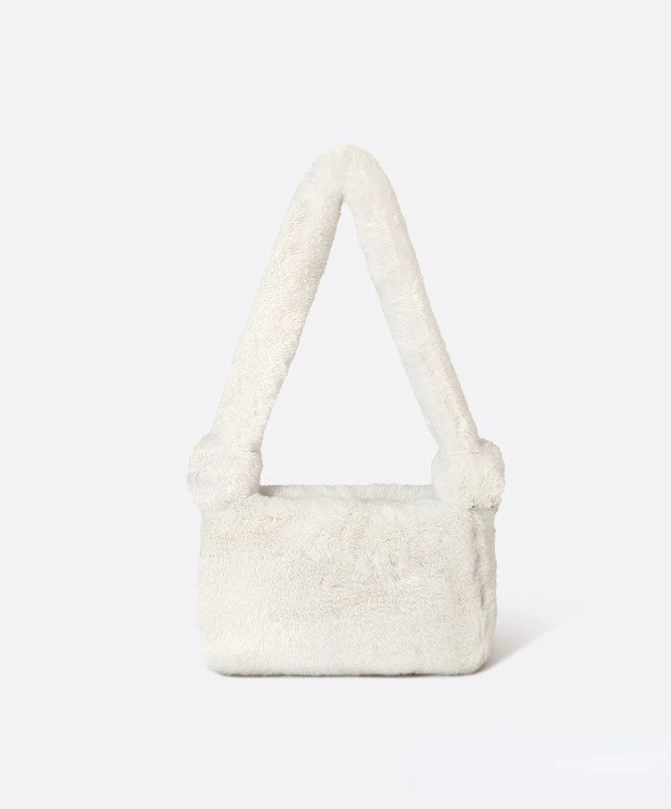 Bags For Women Luxury Hairy Bag Autumn Winter Fashion New Large Diamonds Zipper SOFT Simple Designer Girls Bag