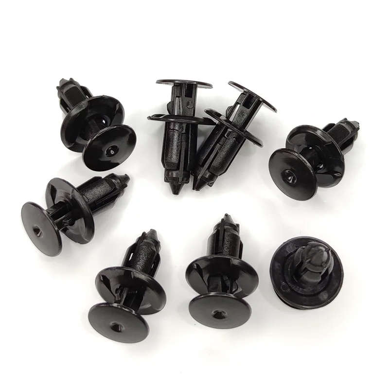 20X Nylon Fender Bumper Wheel Arches & Side Sill Rocker Moulding Push-Type Retainer Clips Fastener For Lexus Toyota 75867-30120