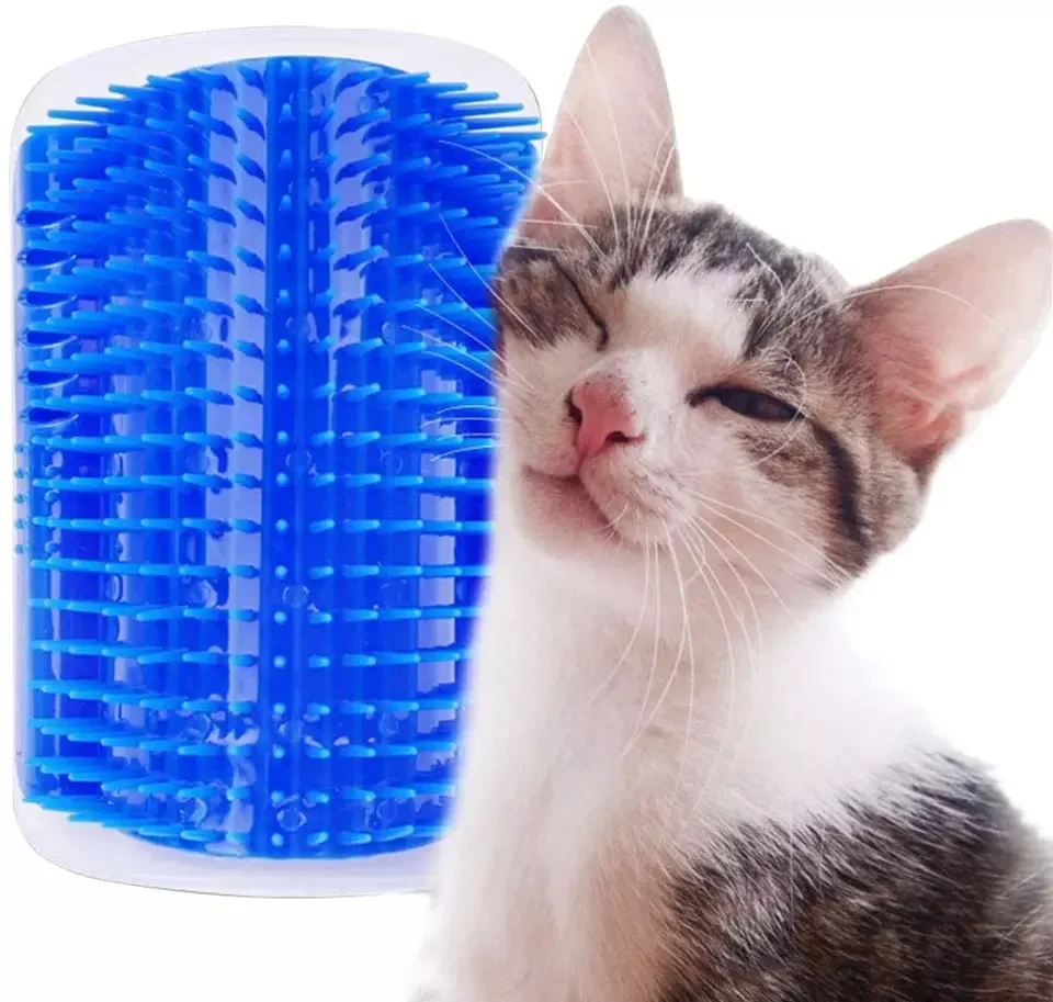 

The Cat Dabs The Itcher Floats the Hair Massages the Comb