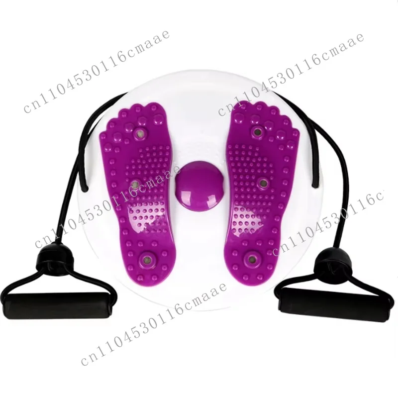 Yoga Pilates exercise waist twist training, PP indoor waist twist machine with rope 360 degree rotation