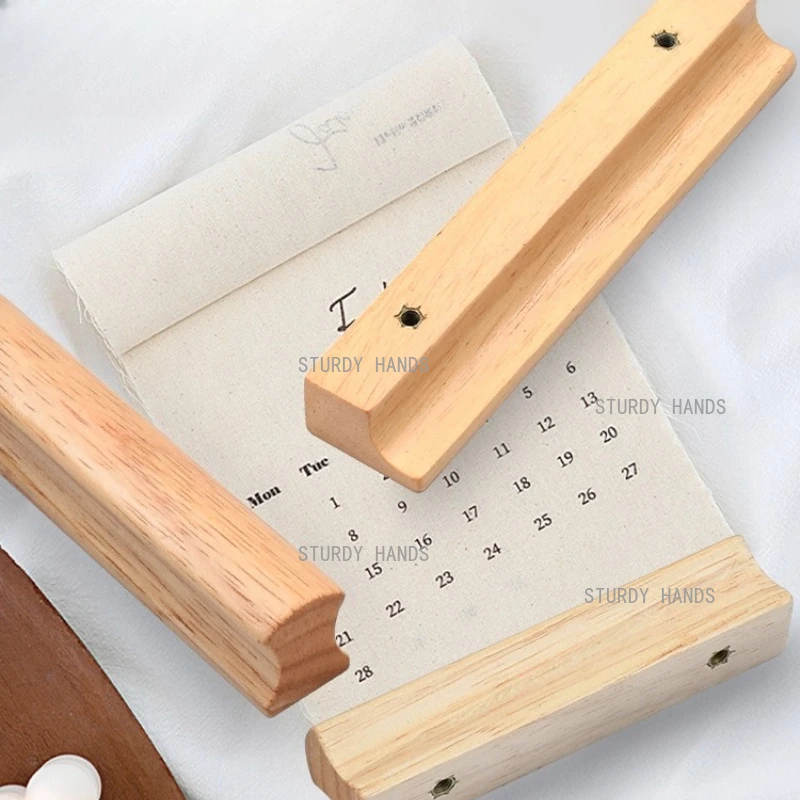 1pc Solid wood furniture door handle modern and simple cabinet drawer wardrobe door extension handle