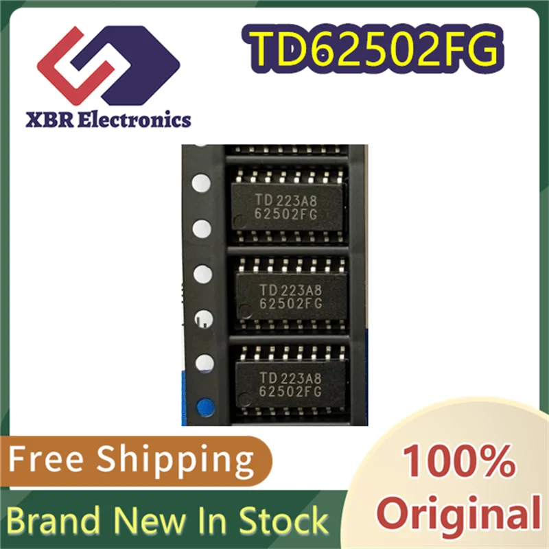 

(10/50 pieces) TD62502FG 62502F 62502 SMD SOP-16 New original driver chip Electronics Free shipping