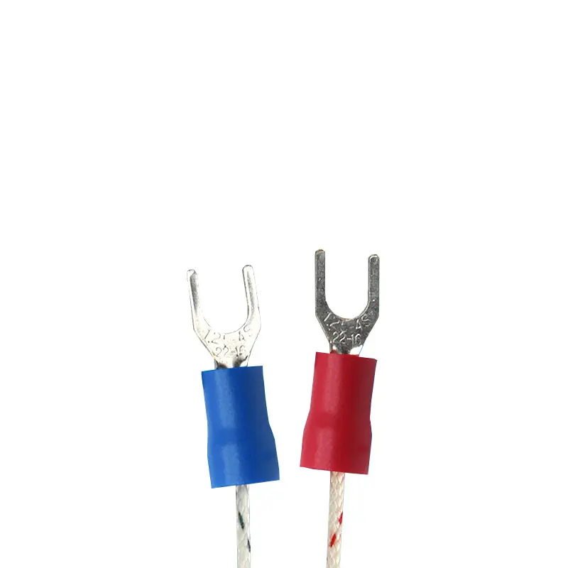 5mm Hole Washer Temperature Sensor K/E Type Metal 1/2/3M Shielded Braide Wire Cable 0-600โ Temperature Thermocouple
