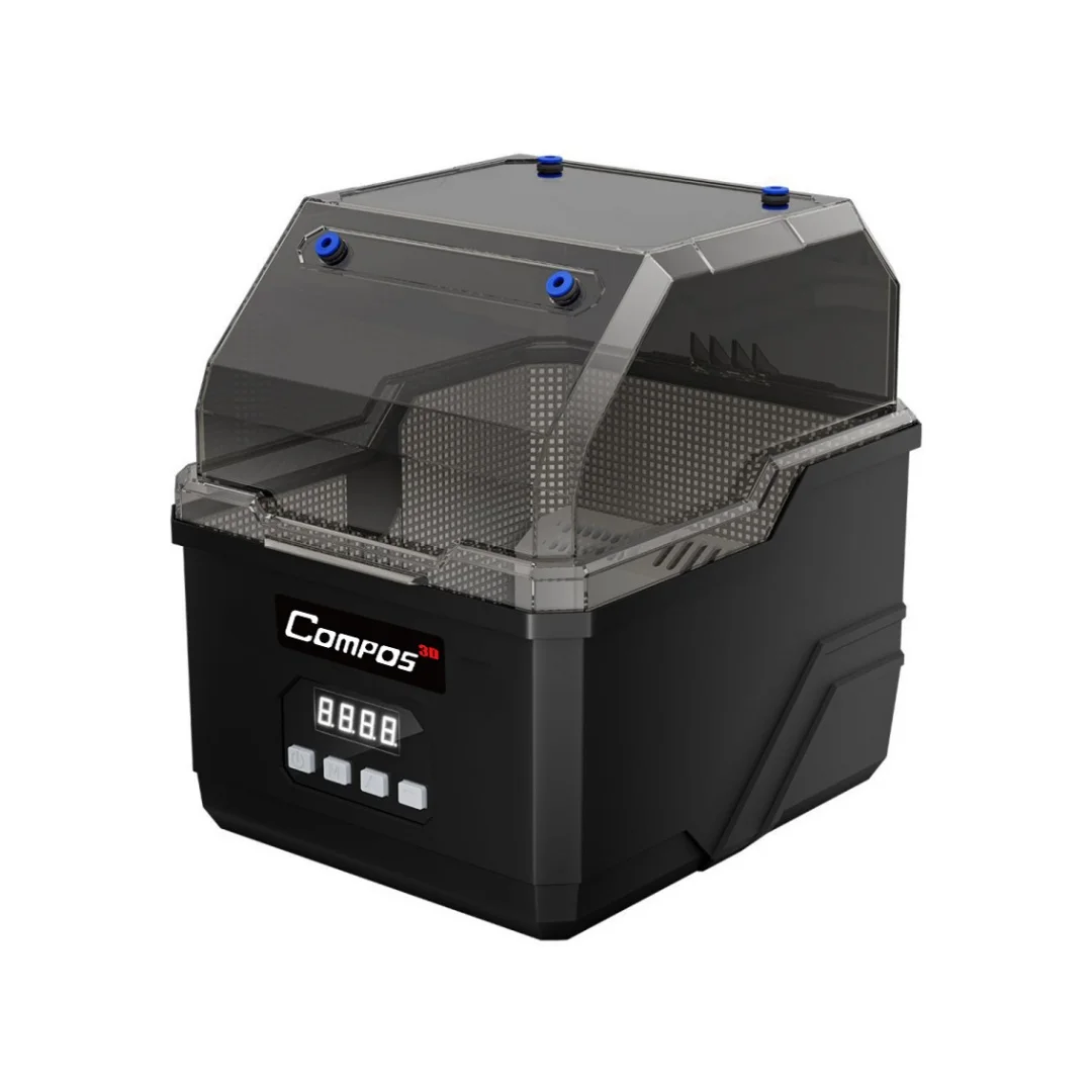 3D Printer Dual Spool Filament Dryer Box, 360° Hot Air Circulation, Adjustable Temperature, Smooth Printing Without Stalling