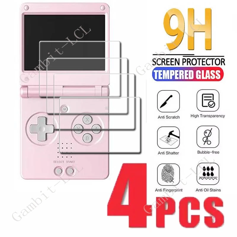 4PCS 9H Tempered Glass For Anbernic RG SP  3.4