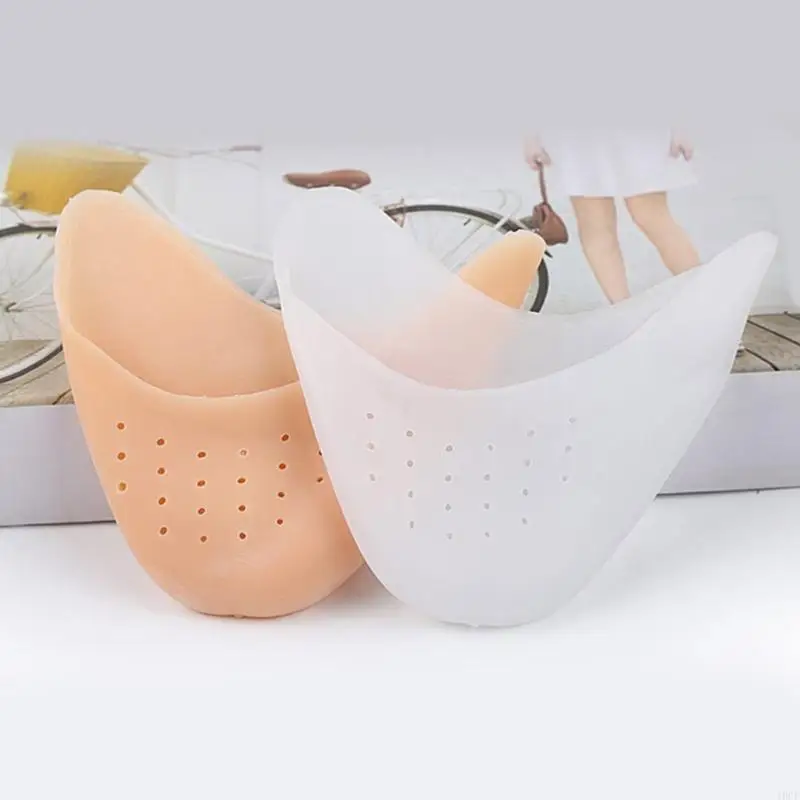 Ballet Pointe Shoe Toe Pad Ballet Pointe Pad Silicone Gel Toe Protectors Ballet Toe Pad Metatarsal Pad Forefoot Cushion 