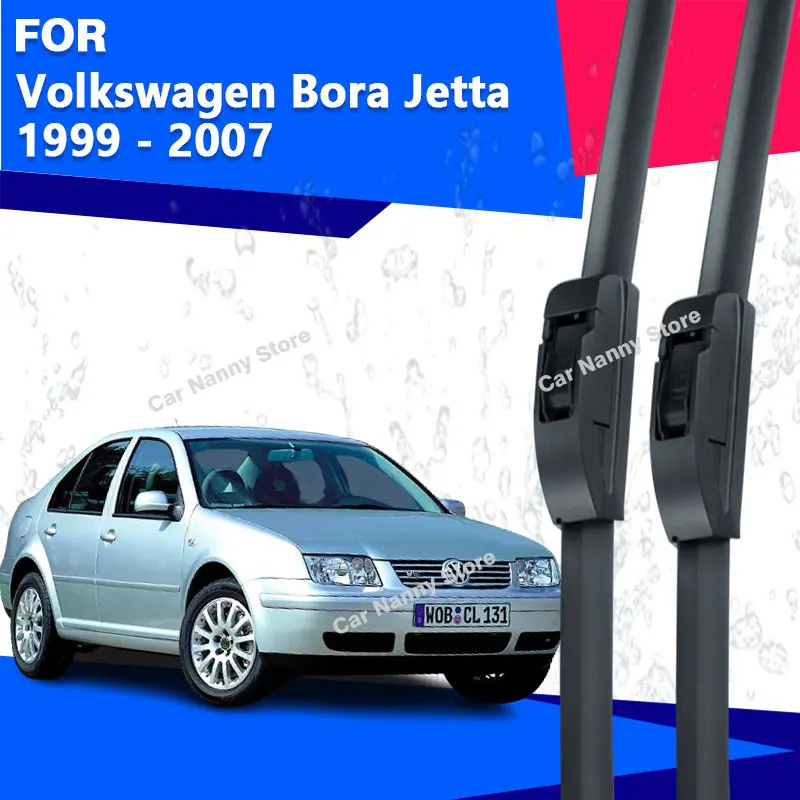 

Щетки лобового стекла для Volkswagen Bora Jetta 1999-2007, автомобильные дворники, резиновая полоса, мягкая резина, 2000 2001