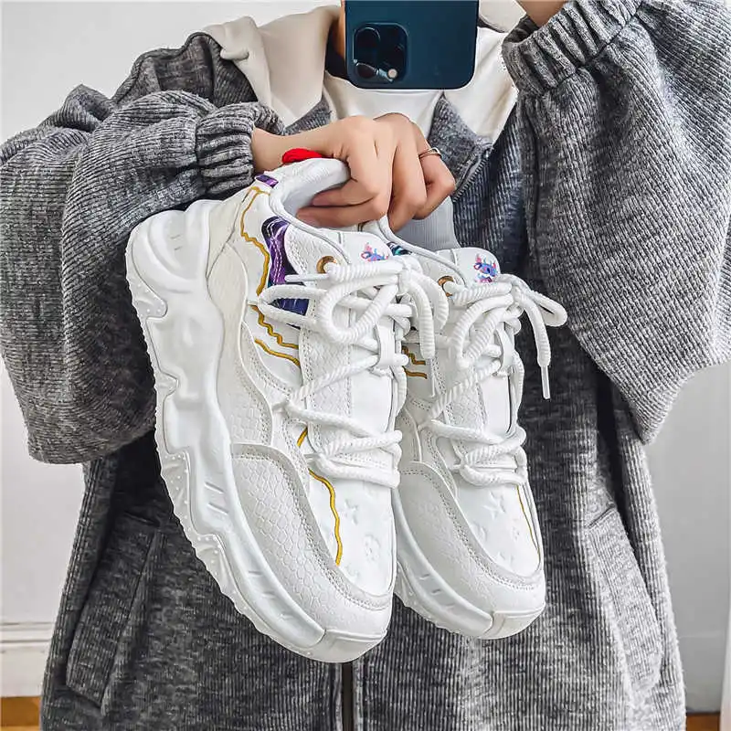 

Мужские молодежные кроссовки на резиновой подошве без каблука, кроссовки для бега, мужские лоферы, спортивные новые Fast Pro Sapato, классические праздничные кроссовки