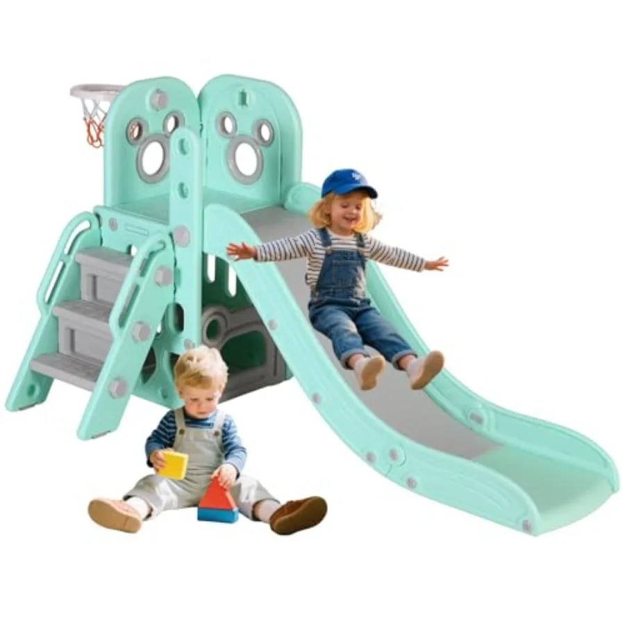 6 In 1 Toddler Slid…